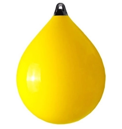 Буй Majoni Solid head 350х480 мм маркерный надувной желтый (10005496)